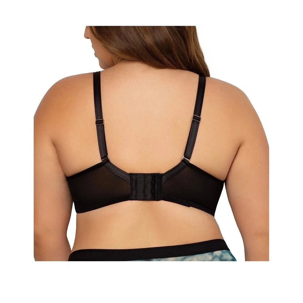 Curvy Couture Women's Tulip Smoothing Plus Size Push Up T shirt Bra 42DD - Picture 2 of 5
